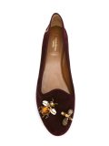 bee embellished ballerinas