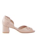 chunky heel pumps