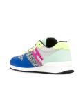 panelled sneakers 