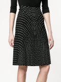 Polka Dot A-Line Skirt 