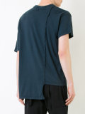 open seam deconstructed T-shirt 