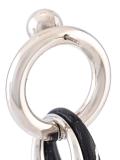 hoop linked earrings