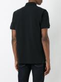 logo print polo shirt