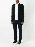 V-neck zipped cardigan
