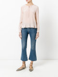 Rosa frill hem blouse