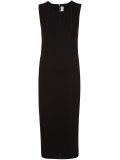 sleeveless fitted dress