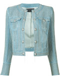cropped embroidered jacket