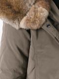 hood detail parka coat