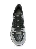 panelled sneakers