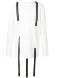 strap detail T-shirt 