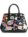 'All-Over Stickers Featherweight Ebury' 小号手提包