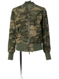 camouflage bomber jacket