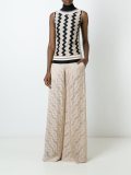 chevron knit top