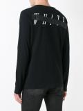 mirror skull T-shirt
