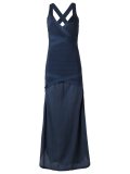 v neck knit dress
