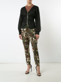 fitted zip jacket 