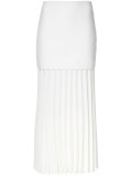 midi pleated skirt 