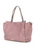 'Rockstud'梯形手提包