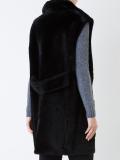 sleeveless coat