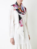 floral print scarf