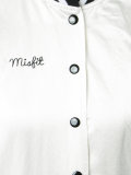 sleeveless 'Misfit' bomber jacket