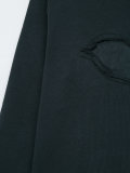 frayed patch sweatchirt