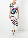 printed T-shirt dress