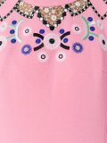 embroidered neck dress