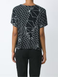 printed blouse