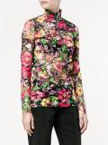 floral print lace top