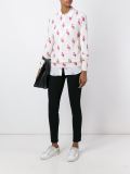 flamingo print jumper