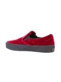 velvet slip-on sneakers