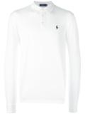 longsleeved polo shirt