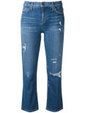 cropped jeans