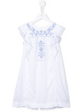 embroidered details dress