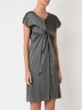 draped dress