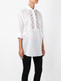 lace detail shirt