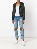 denim distressed jeans
