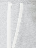 contrast trim track pants