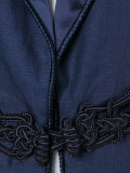 embroidered detail blazer 