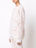 leopard print jumper