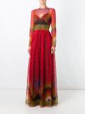 'Volcano' evening dress