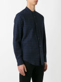 band collar shirt 