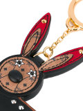 bunny star keyring 