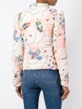 jewel print bomber jacket
