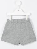 metallic sheen shorts
