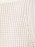 waffle knit sleeveless tunic