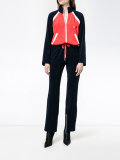 track velvet jumpsuit