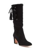 tassel detail boots