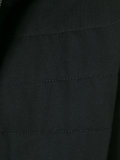stitched zipped hoodie